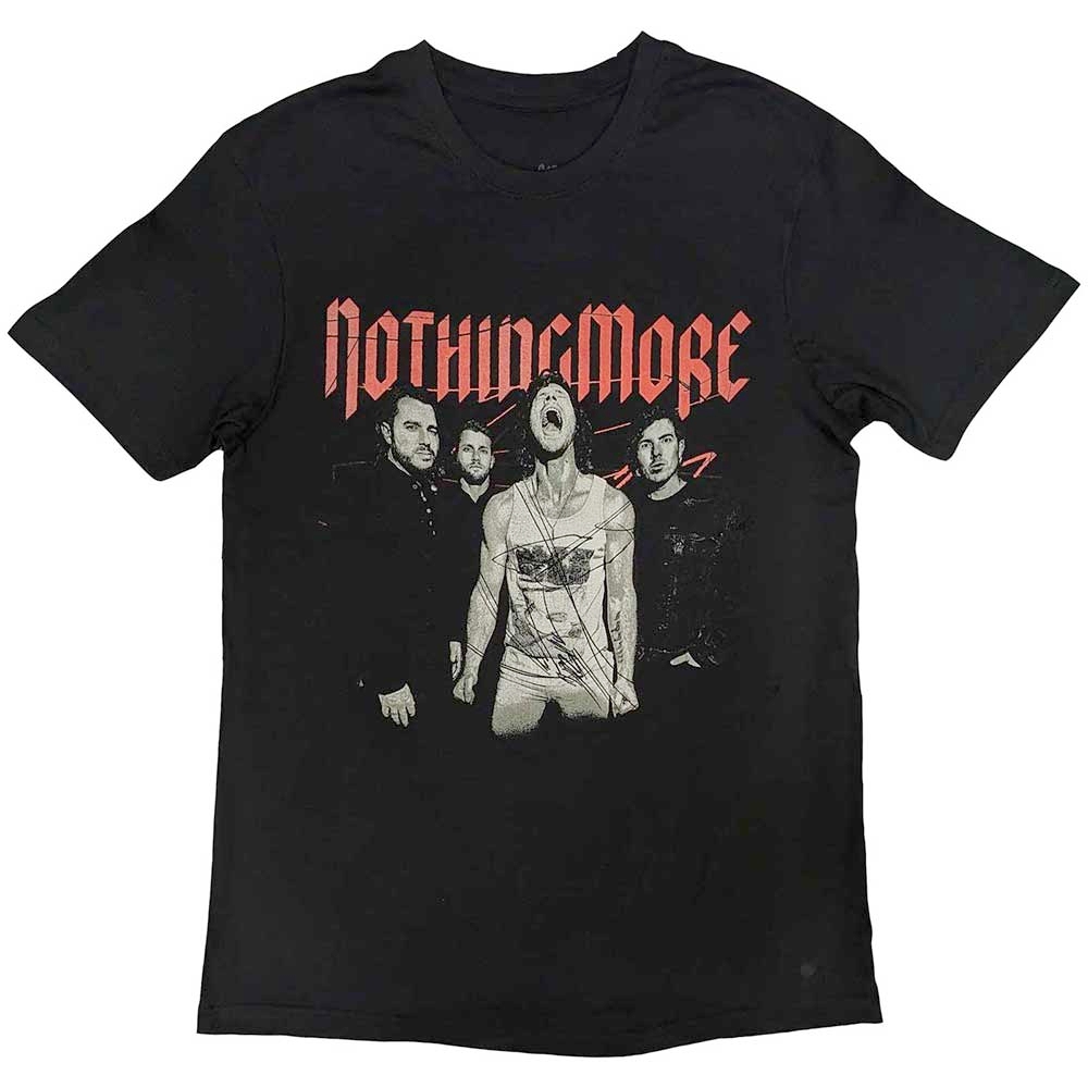 Nothing More - Band Photo Heren Tshirt - Zwart